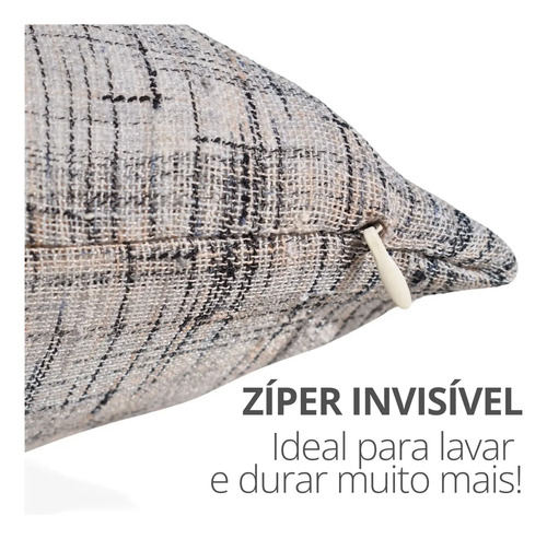 Capas de Almofada Decorativas 45x45 — Kit com 5 Peças