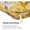 Peso de Porta Decorativo em Formato de Almofada — Estampas Diversas