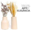Vasos Decorativos em Conjunto com 4 Peças