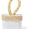 D_857980-MLB92151060391_092025-O.jpg Calço de Porta em Concreto Cinza com Corda — Aleta