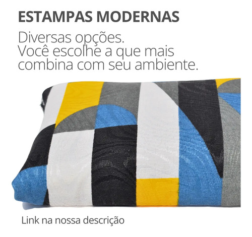 Peso de Porta Decorativo em Formato de Almofada — Estampas Diversas