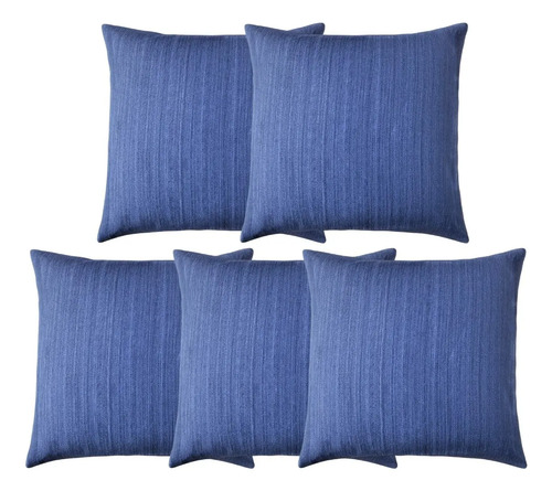Capas de Almofada Decorativas 45x45 — Kit com 5 Peças
