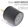 Calço de Porta em Concreto Redondo com Alça de Sisal Aleta