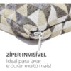 Peso de Porta Decorativo em Formato de Almofada — Estampas Diversas
