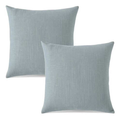 Capas de Almofada Decorativa Oliva Lisa — Kit com 2 peças
