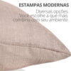 Capas de Almofada Decorativas para Sofá — Kit com 4 peças