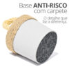 Peso de Porta de Concreto com Alça em Sisal — Acabamento Fosco