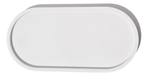 Bandeja Oval de Cimento Artesanal para Decoração