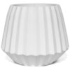 D_902839-MLB81968006546_022025-O.jpg Vaso de Cimento Branco Diamante Artesanal | Aleta