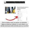 Peso de Porta Decorativo em Formato de Almofada — Estampas Diversas
