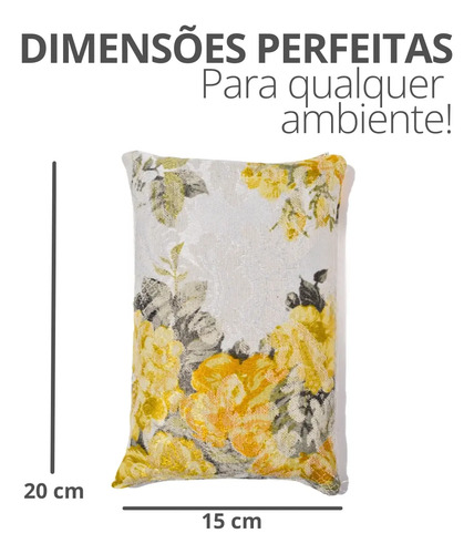 Peso de Porta Decorativo em Formato de Almofada — Estampas Diversas