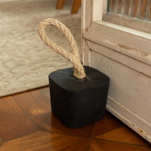 Peso de Porta de Concreto Cubo — Kit com 2 Peças