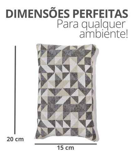 Peso de Porta Decorativo em Formato de Almofada — Estampas Diversas