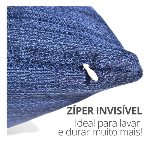 Capas de Almofada Decorativas para Sofá — Kit com 4 peças