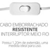 D_941556-MLB88232523922_072025-O.jpg Luminária de Mesa Vórtice em Cimento Branco Egípcio — Aleta