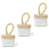 D_944658-MLB89161000597_082025-O.jpg Peso de Porta de Concreto Artesanal — Kit com 3 Peças
