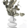 D_959281-MLB91283156057_082025-O-1.jpg Vaso de Mesa Artesanal Flow — Cimento Branco Egípcio