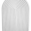 D_966742-MLB90648221474_082025-O.jpg Bandeja Decorativa de Cimento Branco Arco com Listras