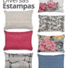 Peso de Porta Decorativo em Formato de Almofada — Estampas Diversas