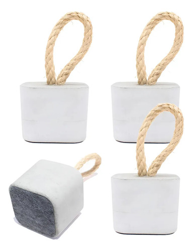 D_969492-MLB107577159465_022026-O.jpg Calço de Porta em Concreto Cinza — Kit com 4 Peças Aleta
