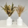 D_974293-MLB108302727106_032026-O.webp Arranjo de Flores Secas em Vaso de Cimento — Par Vintage