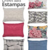 Peso de Porta Decorativo em Formato de Almofada — Estampas Diversas