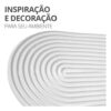 D_977474-MLB90648083038_082025-O.jpg Bandeja Decorativa de Cimento Branco Arco com Listras