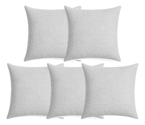 Capas de Almofada Decorativas 45x45 — Kit com 5 Peças