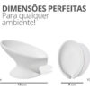 D_984634-MLB81968444828_022025-O.jpg Saboneteira de Cimento Branco Egípcio — Design Moderno