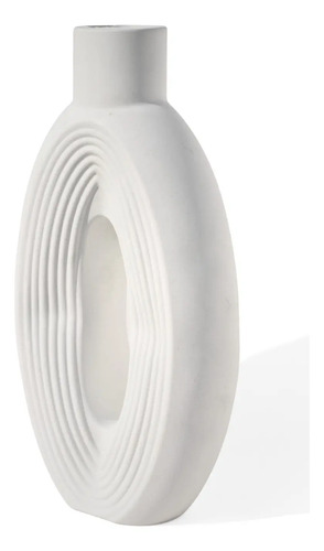 Vaso de Cimento Artesanal Eclipse — Decoração de Mesa