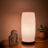 D_991374-MLB109585030564_042026-O.jpg Luminária de Mesa com Abajur Branco e Lâmpada Inclusa