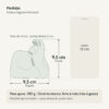 Medidas — Estátua Decorativa Gigante Admirado Artesanal 9,5×9,5 cm Em Cimento