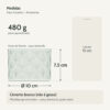 Medidas — Vaso Estados Artesanal Decorativo 10cm Amazonas em Cimento