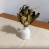 Arranjo de Flores Secas Olivia em Vaso de Cimento Branco - Vintage Listras Foto real de cliente: Arranjo de Flores Secas Olivia em Vaso de Cimento Branco, vaso Vintage Listras