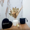 Arranjo de Flores Secas Olivia em Vaso de Cimento Branco - Vintage Listras Foto real de cliente: Arranjo de Flores Secas Olivia em Vaso de Cimento Branco, vaso Vintage Listras