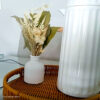Arranjo de Flores Secas Olivia em Vaso de Cimento Branco - Vintage Listras Foto real de cliente: Arranjo de Flores Secas Olivia em Vaso de Cimento Branco, vaso Vintage Listras