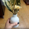 Arranjo de Flores Secas Olivia em Vaso de Cimento Branco - Vintage Listras Foto real de cliente: Arranjo de Flores Secas Olivia em Vaso de Cimento Branco, vaso Vintage Listras