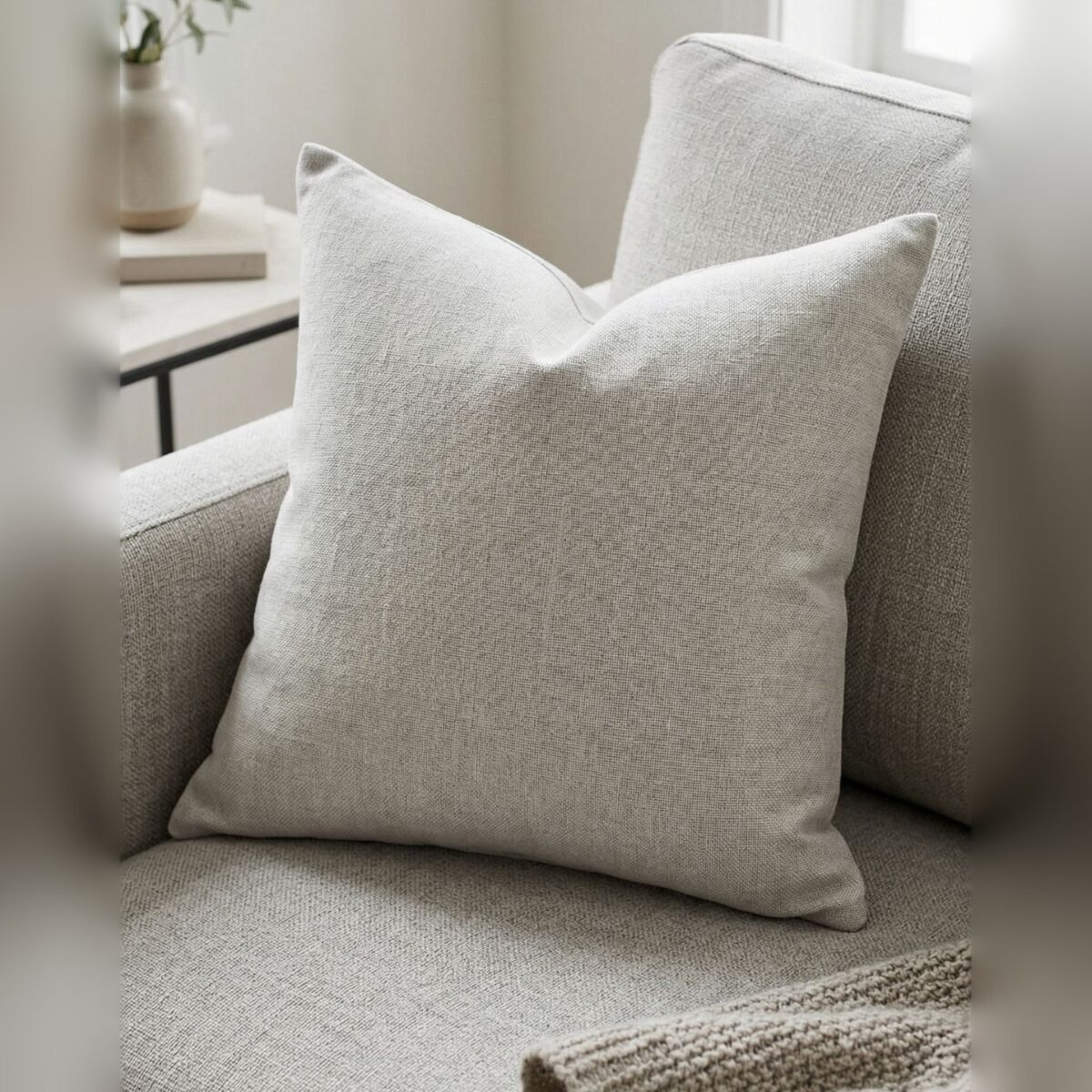 Capa de Almofada 45x45cm Deserto Aleta Decor Minimalista Capa de Almofada 45x45cm Deserto Aleta Decor Minimalista