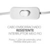 Abajur Vórtice com Lâmpada LED Inclusa