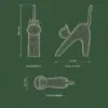 D_641304-MLB113360602697_062026-O Estatueta Gato Minimalista Branca Impressa em 3D