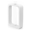 Vasos Decorativos de Cimento Branco Retangular com Janela
