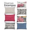 Peso de Porta Decorativo em Formato de Almofada — Estampas Diversas Peso de Porta Decorativo em Formato de Almofada — Estampas Diversas