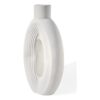 Arranjo de Flores Secas com Vaso Eclipse de Cimento