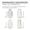 Vasos Decorativos em Conjunto com 4 Peças