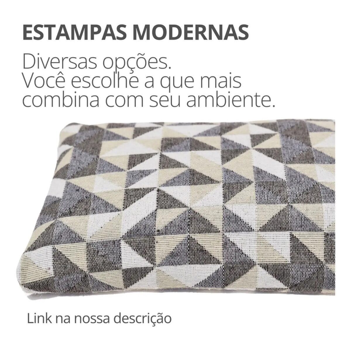 Peso de Porta Decorativo em Formato de Almofada — Estampas Diversas Peso de Porta Decorativo em Formato de Almofada — Estampas Diversas