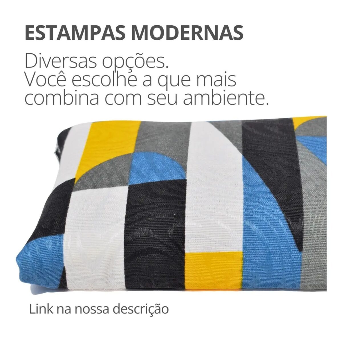 Peso de Porta Decorativo em Formato de Almofada — Estampas Diversas Peso de Porta Decorativo em Formato de Almofada — Estampas Diversas