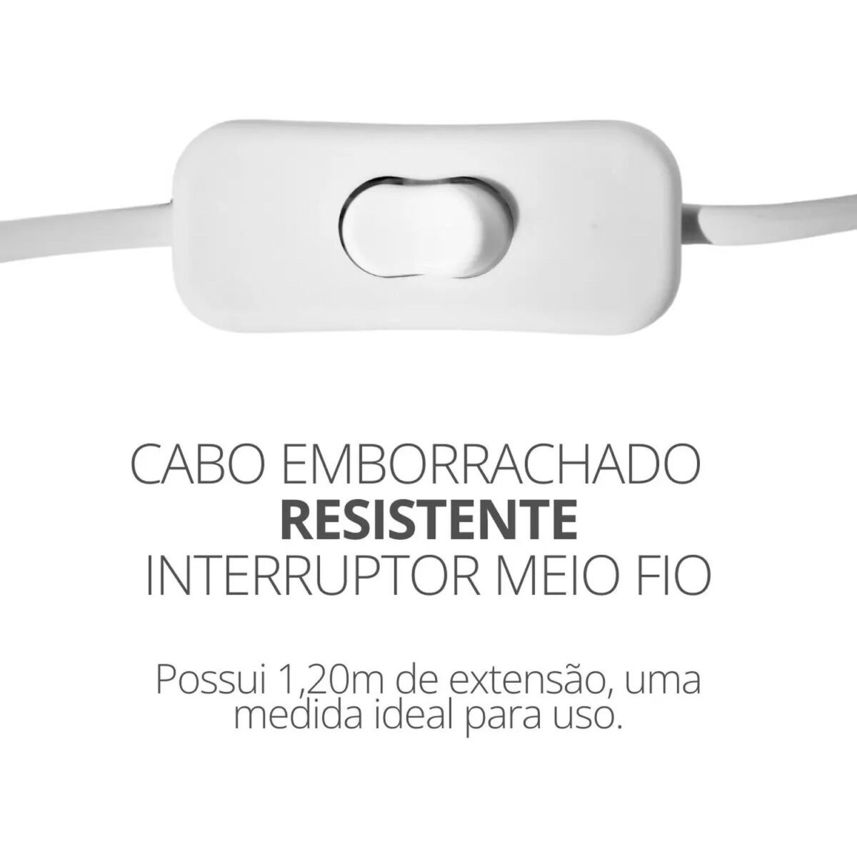 Abajur Aura Translúcido com Lâmpada LED Inclusa