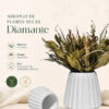 D_979273-MLB113260592987_062026-O Buquê de Flores Secas com Vaso de Cimento Branco